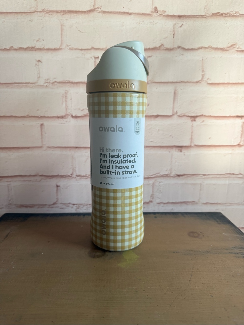 Special Edition Gingham Owala 24oz